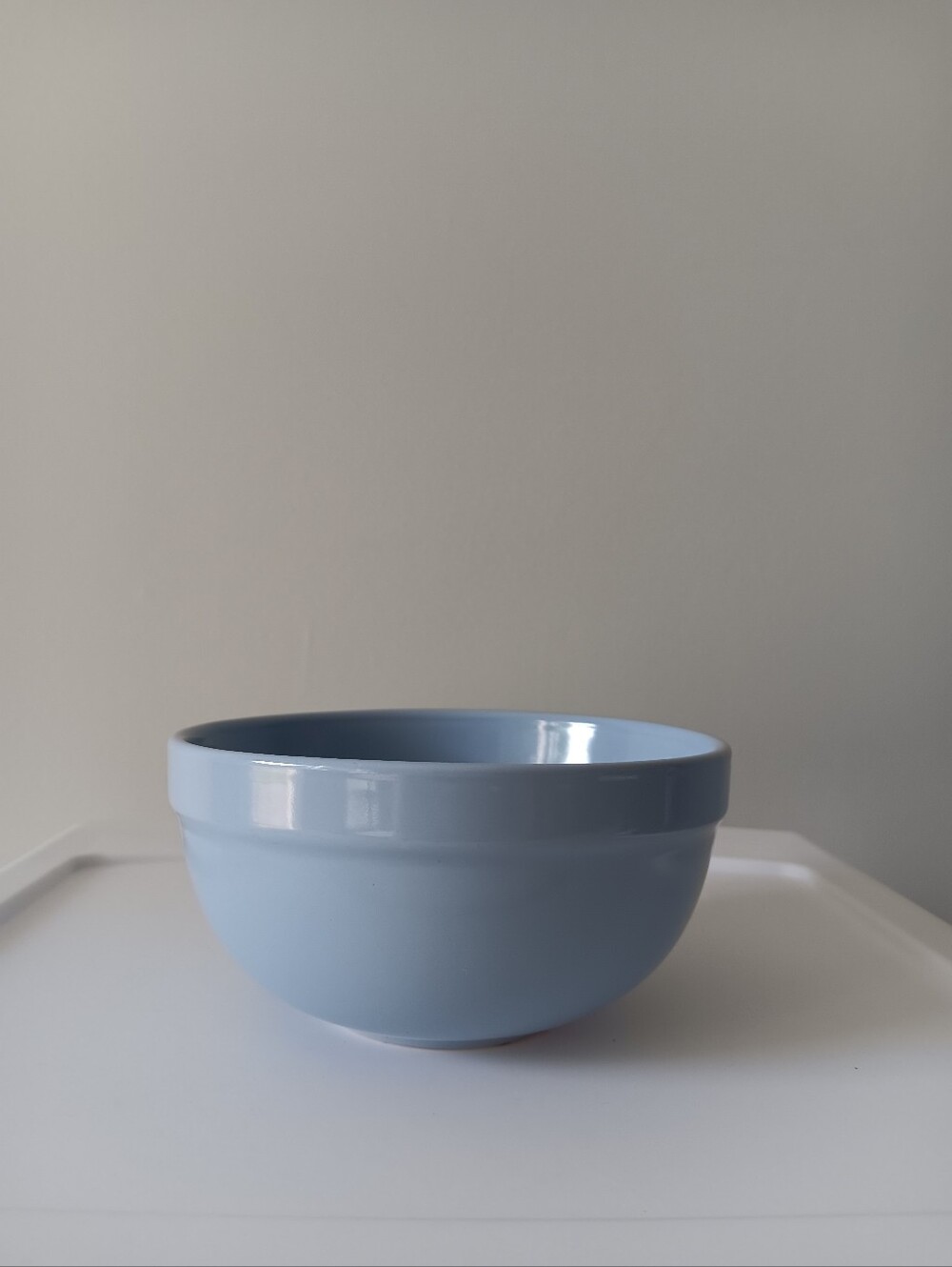 Nantucket Ceramic Round Bowl Cereal Soup Ice Cream 5.5" Light Blue Classic Dish - Picture 9 of 12